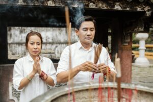 ชุดพิธีบวงสรวง